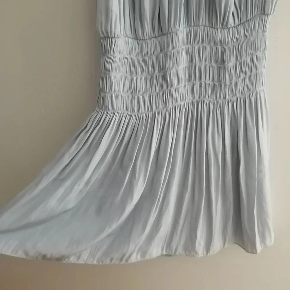 Ramy Brook Paris Drop Waist Sleeveless Pleated Mini Dress Lightweight Event XS - Picture 9 of 16
